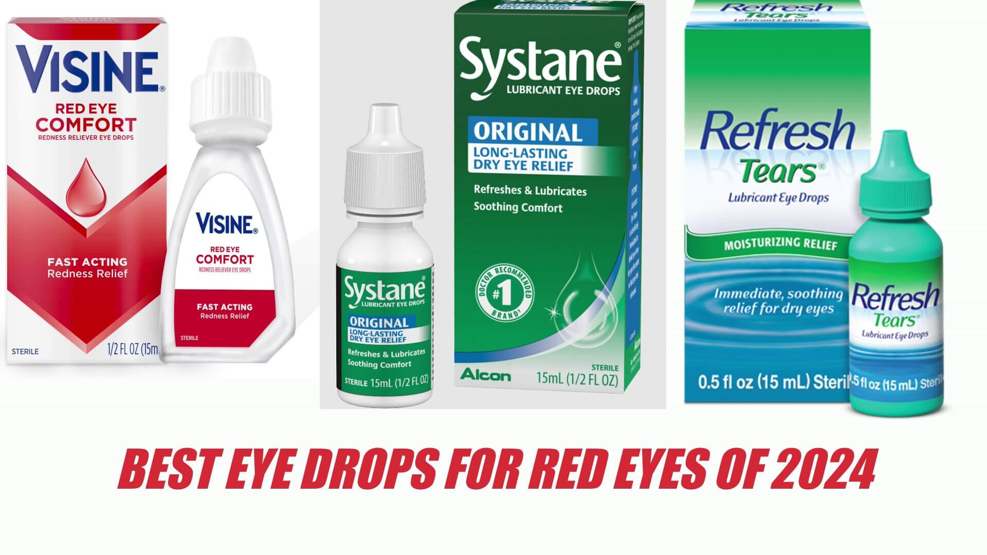 Top 10 Eye Drops For Red Eyes: Complete Guide & Key Details